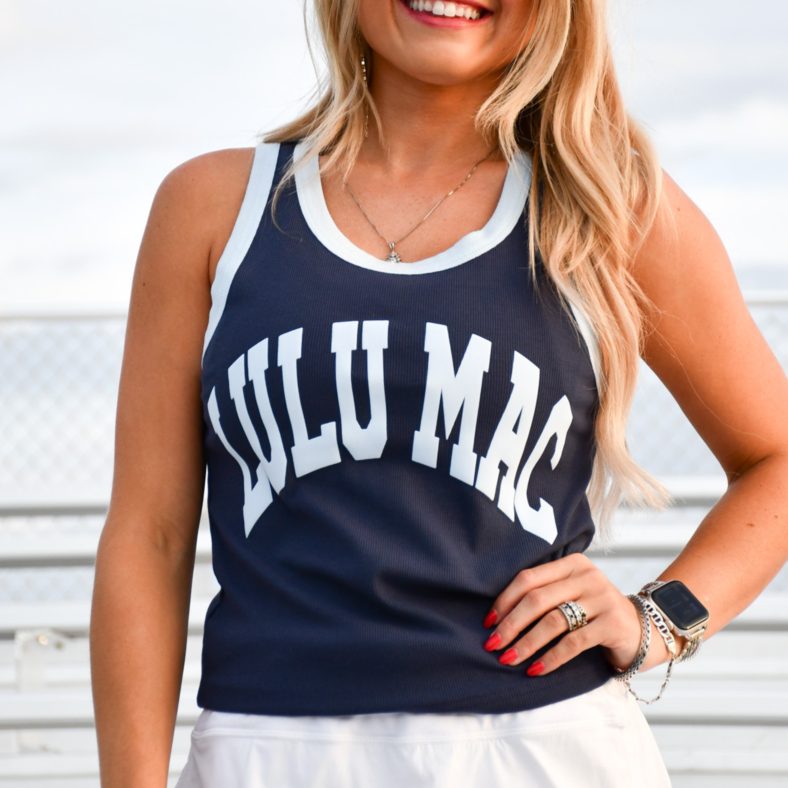 LM-TK-1002 Navy/Light Blue