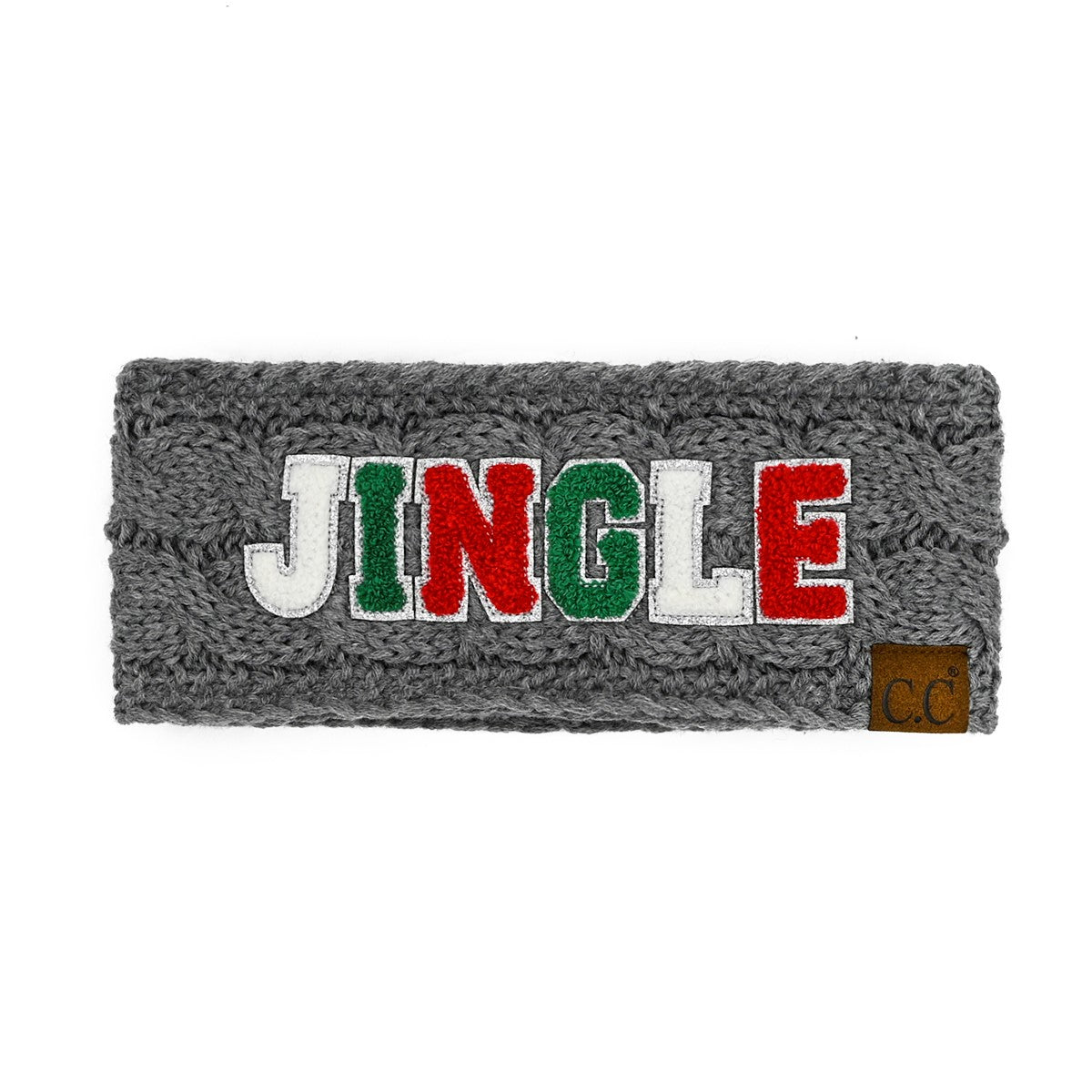HWE-0035 Headwrap Lt Melange Jingle
