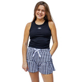 LM-1112 BLACK MODERN SKORT