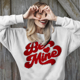 SW-6723 BE MINE Sweatshirt WHITE