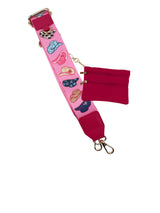 CG8844-35-P Cell Phone Crossbody Pink Hat