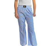 PAST- BLUE STRIPED PANT