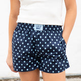 BXSPD-NAVY/LIGHT BLUE SM POLKA DOT