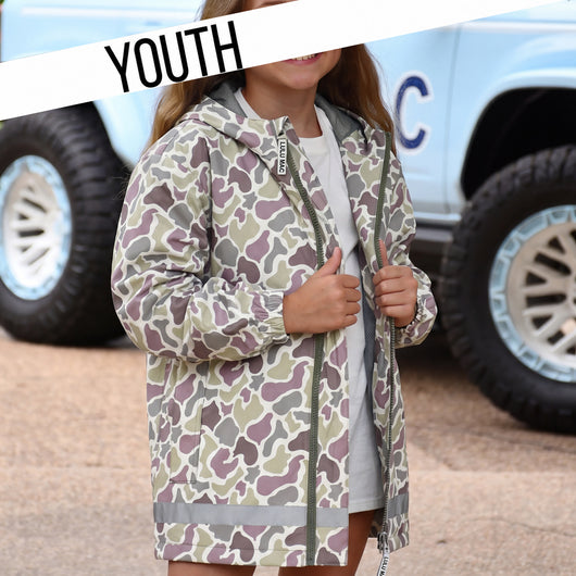 KD-RC-1003 Camo Youth LuLu Mac Raincoat