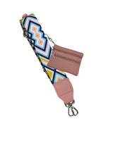 CG8844-26 Cell Phone Crossbody Lt Pink Blue
