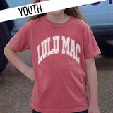 KD-PD-1001 Dot Crimson Youth Comfort Colors Tee