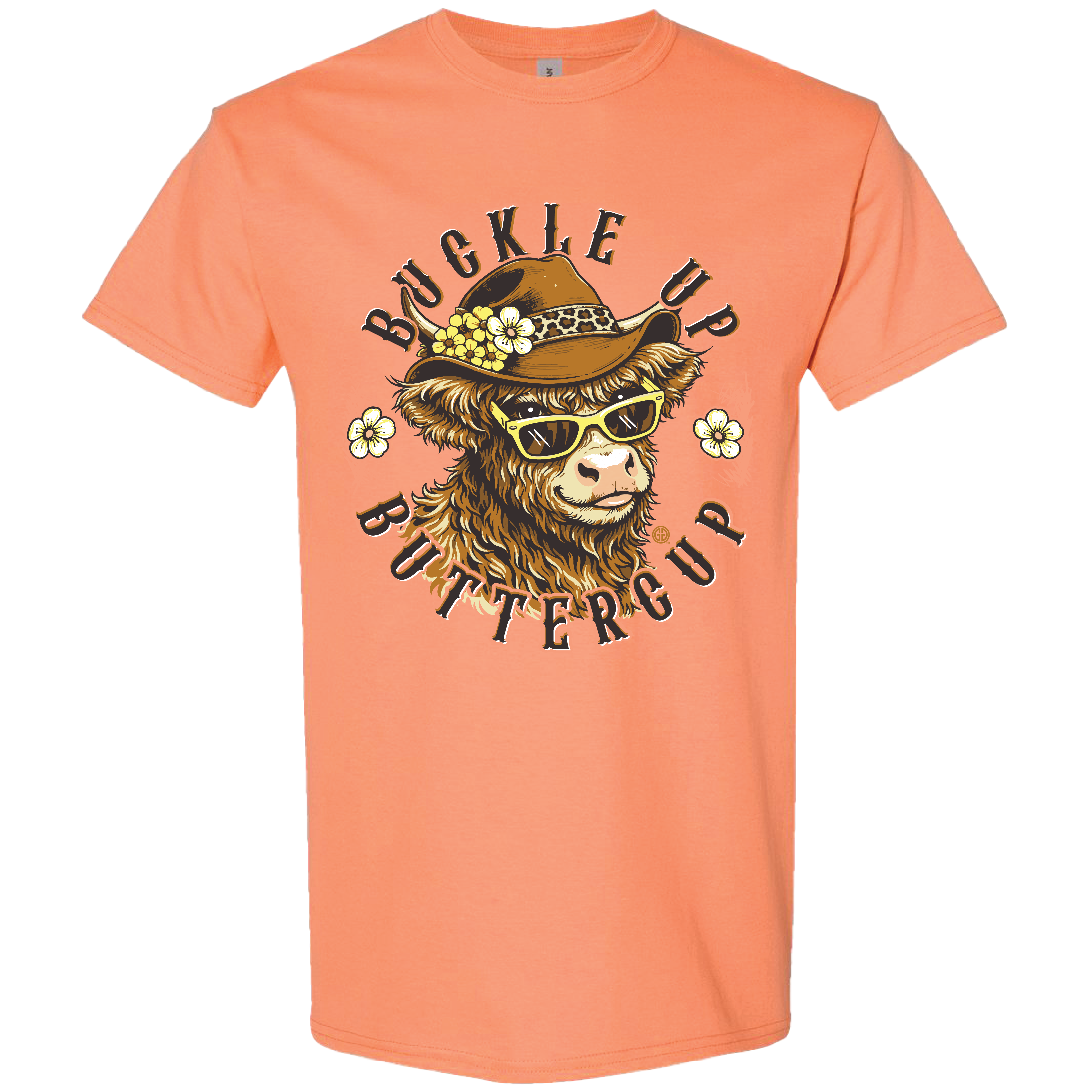 GGO-2810 Buckle Up Buttercup - Tangerine