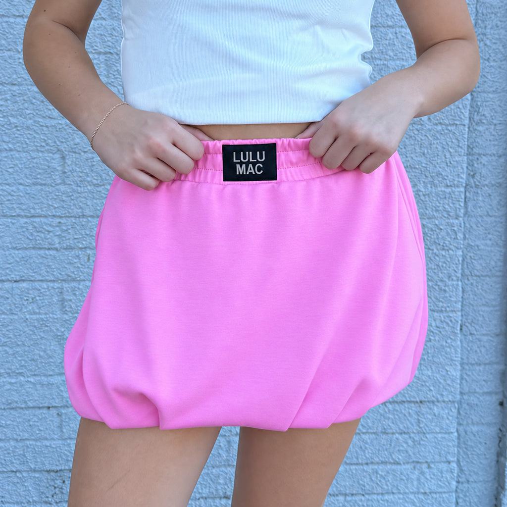 LM-SK-1000 BUBBLE SKIRT - BUBBLEGUM