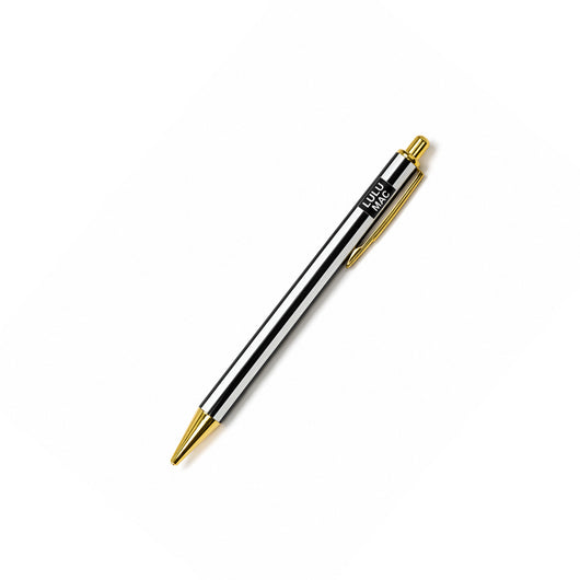 LM-PEN-DB Black/White Stripe Ink Pen