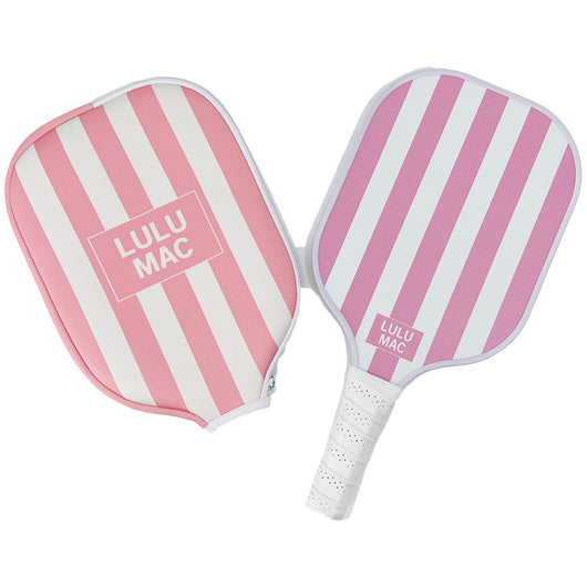 PB-8112-Pink Stripe Pickleball Paddle