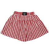 LM-1112 RED MODERN SKORT