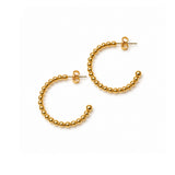ER-HP-1000 GOLD HOOP EARRINGS