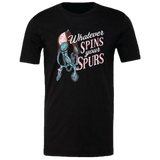 173 Spin Spurs-Black Heather