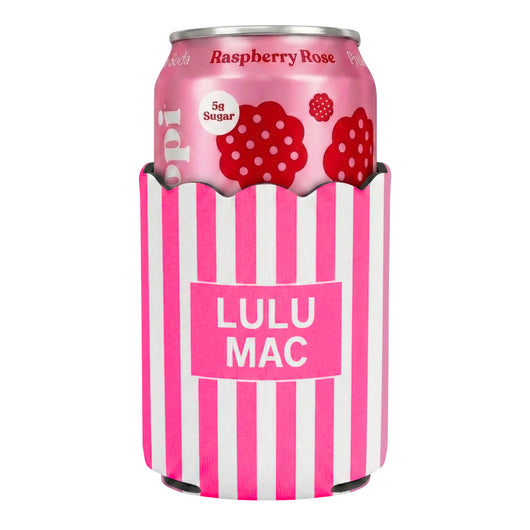 LM-KZ-1000 Pink Stripe Koozie