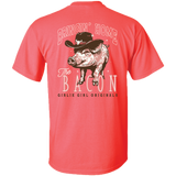 2773 Bring Home Bacon-Coral Silk