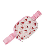 GZ-1511 Puffer Quilted Belt Bag Cherry