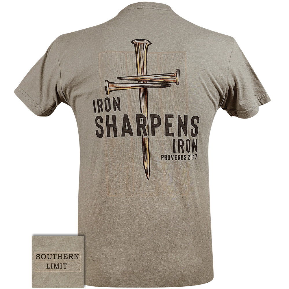 SL-101 SOUTHERN LIMIT IRON SHARPENS IRON-Stone Grey