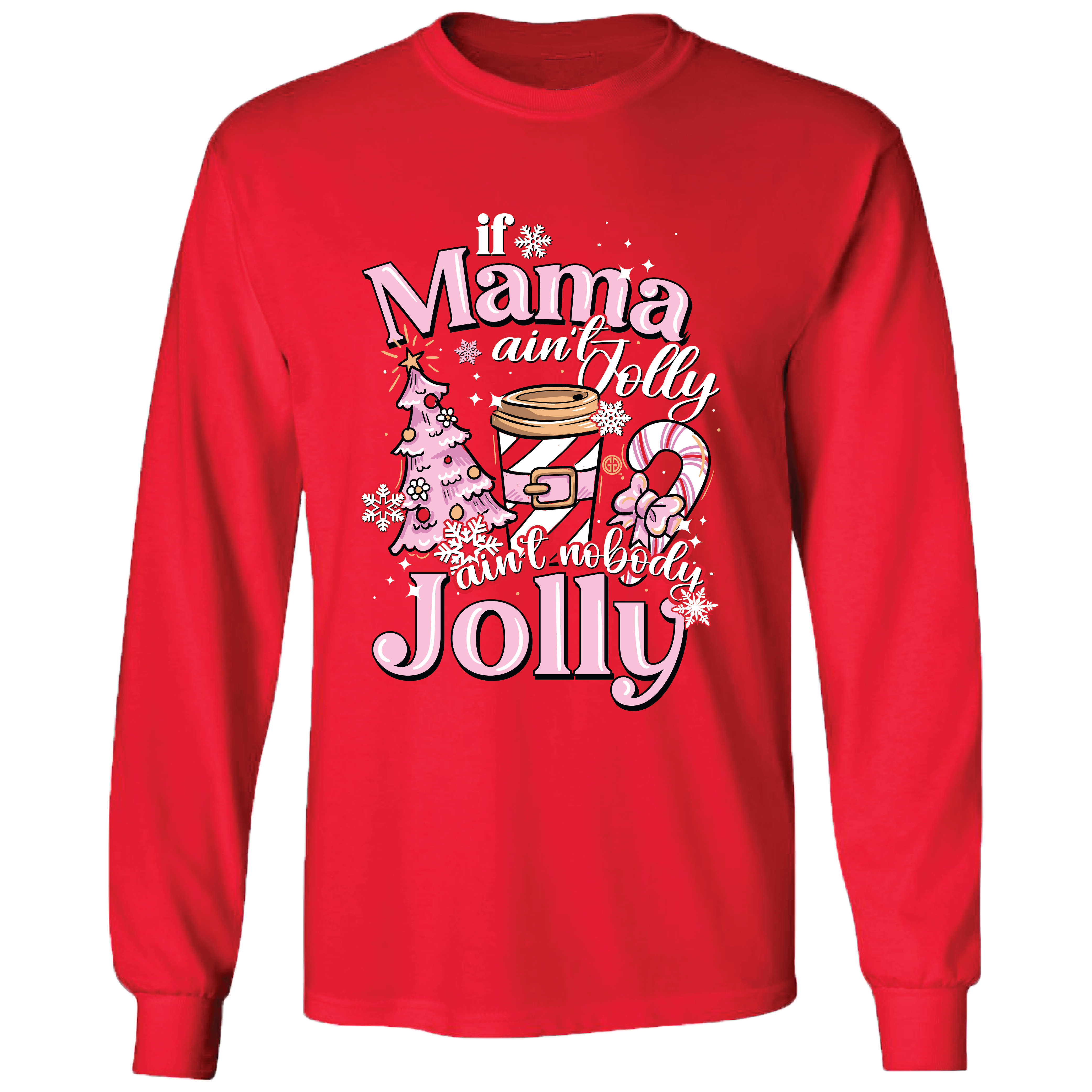 2704 Mama Ain't Jolly-Red