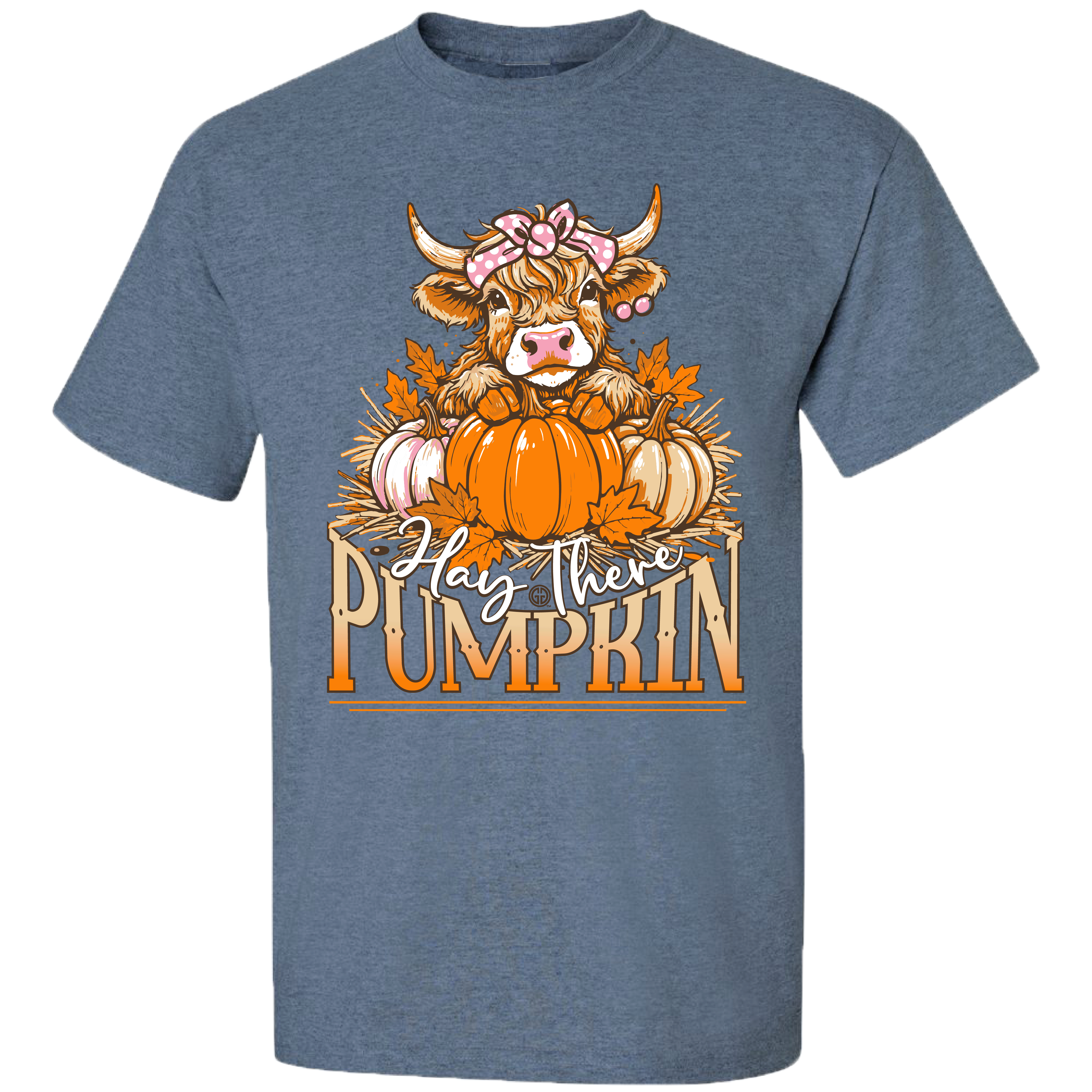 GGO-2812 Hay There Pumpkin Highland- Heather Indigo