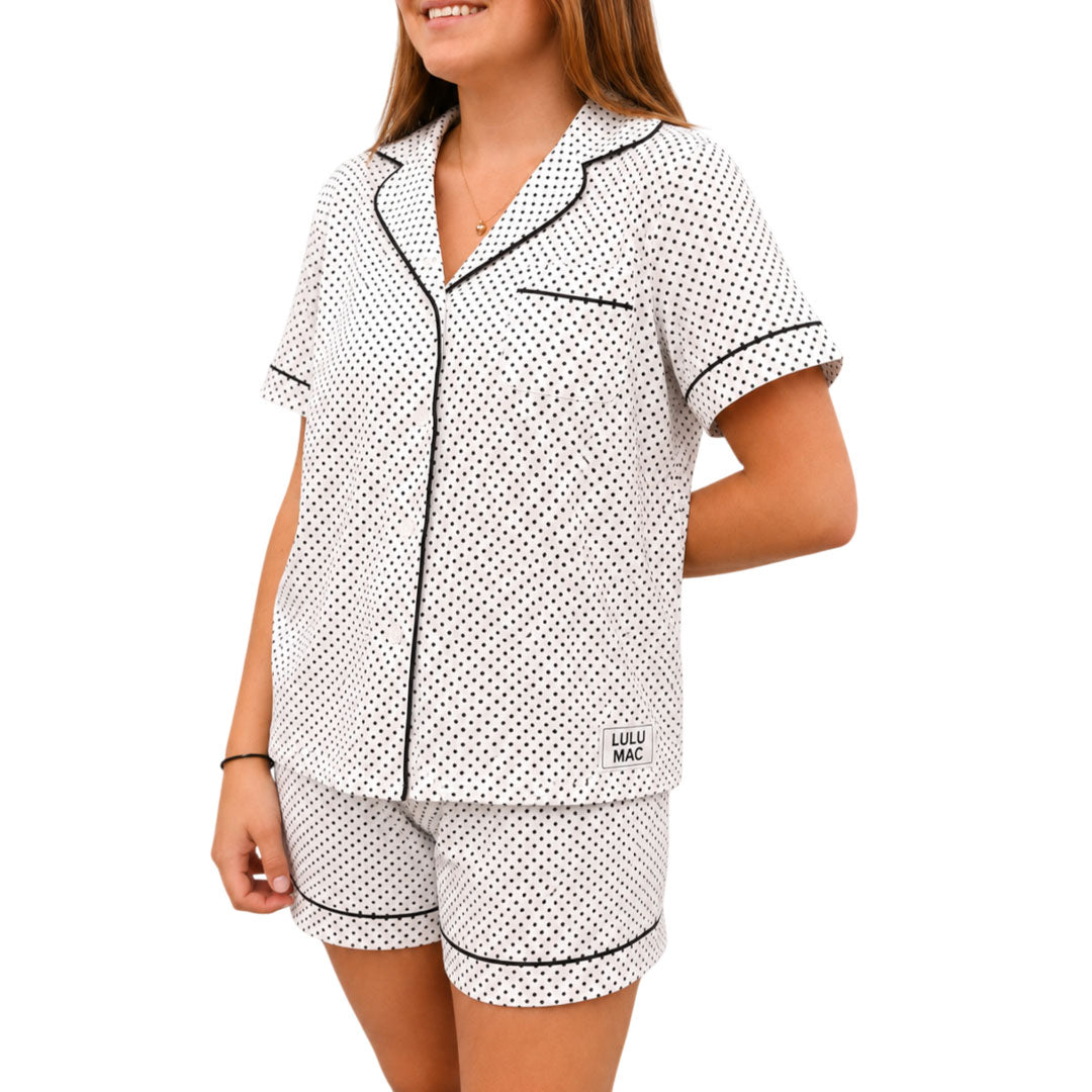 LM-PJ-1000 WHITE W/ BLACK DOT