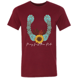 LM-187 Concho Horseshoe-Heather Cardinal