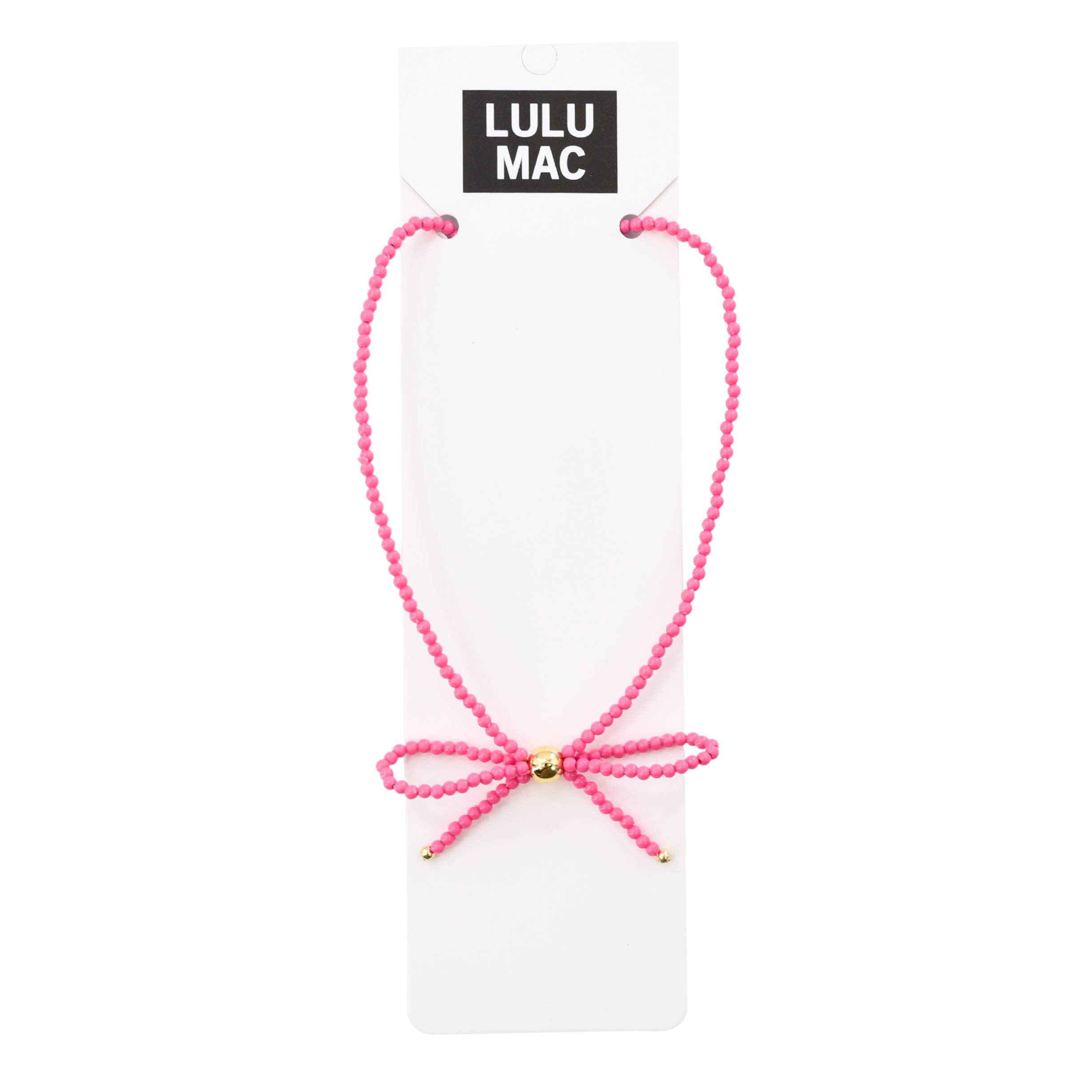 NK--BOW-HOT PINK