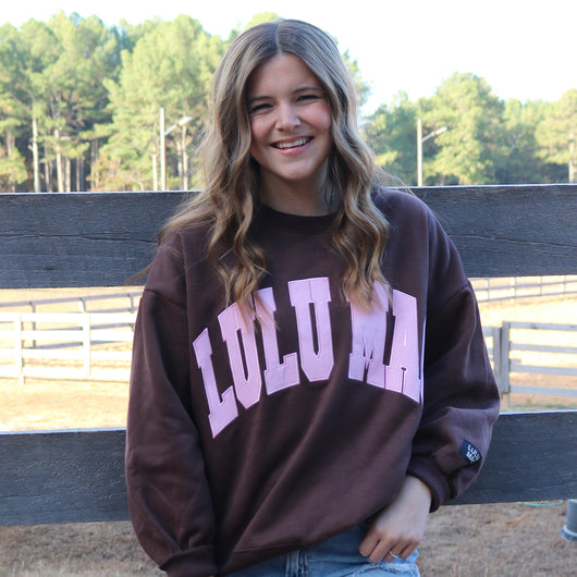 LM-SW-1003  Brown/Light Pink - Stitch