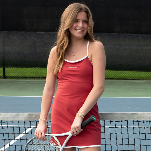 LM-DR-1000 Athletic Dress -Crimson/White