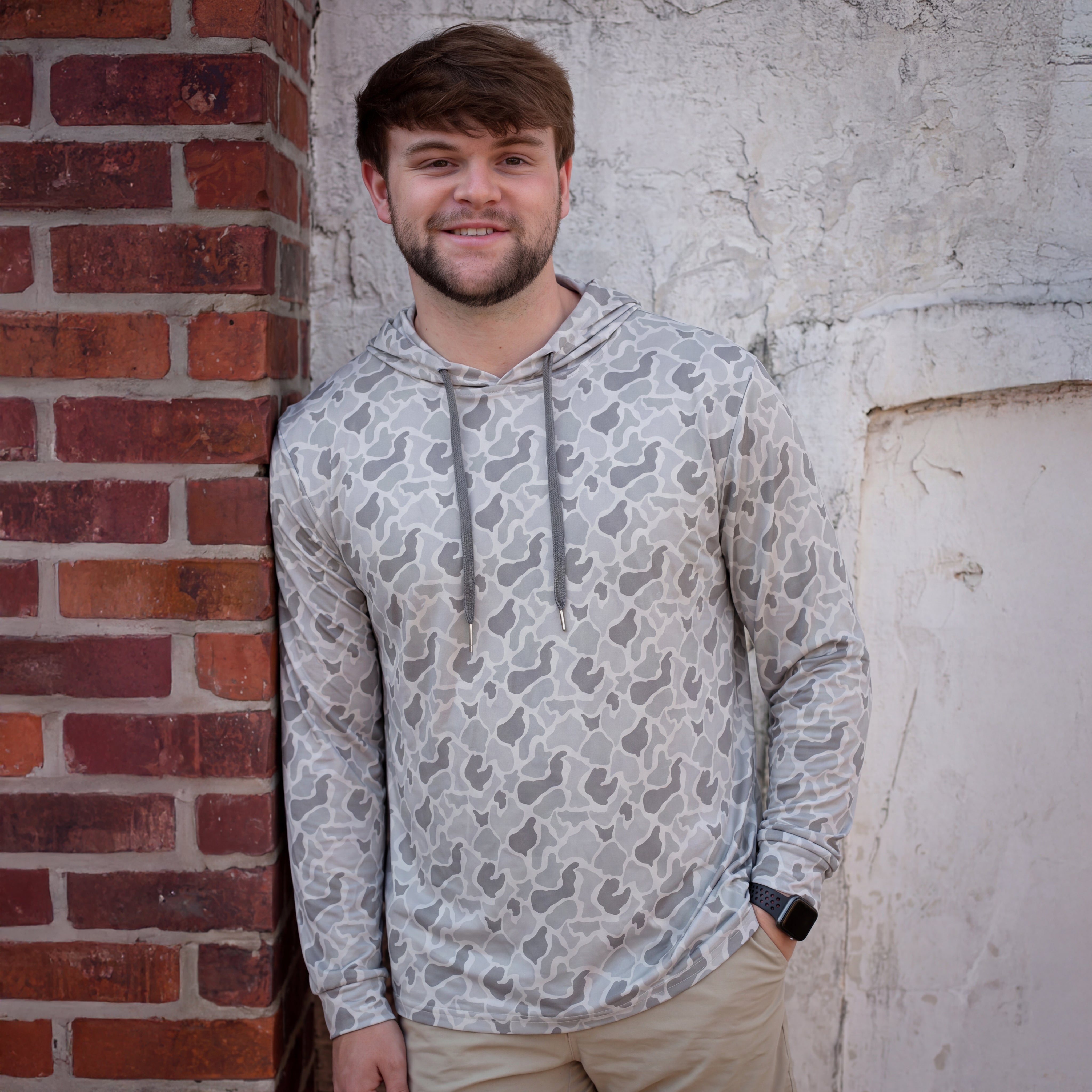 SL-2730 Southern Limit Pullover White Camo