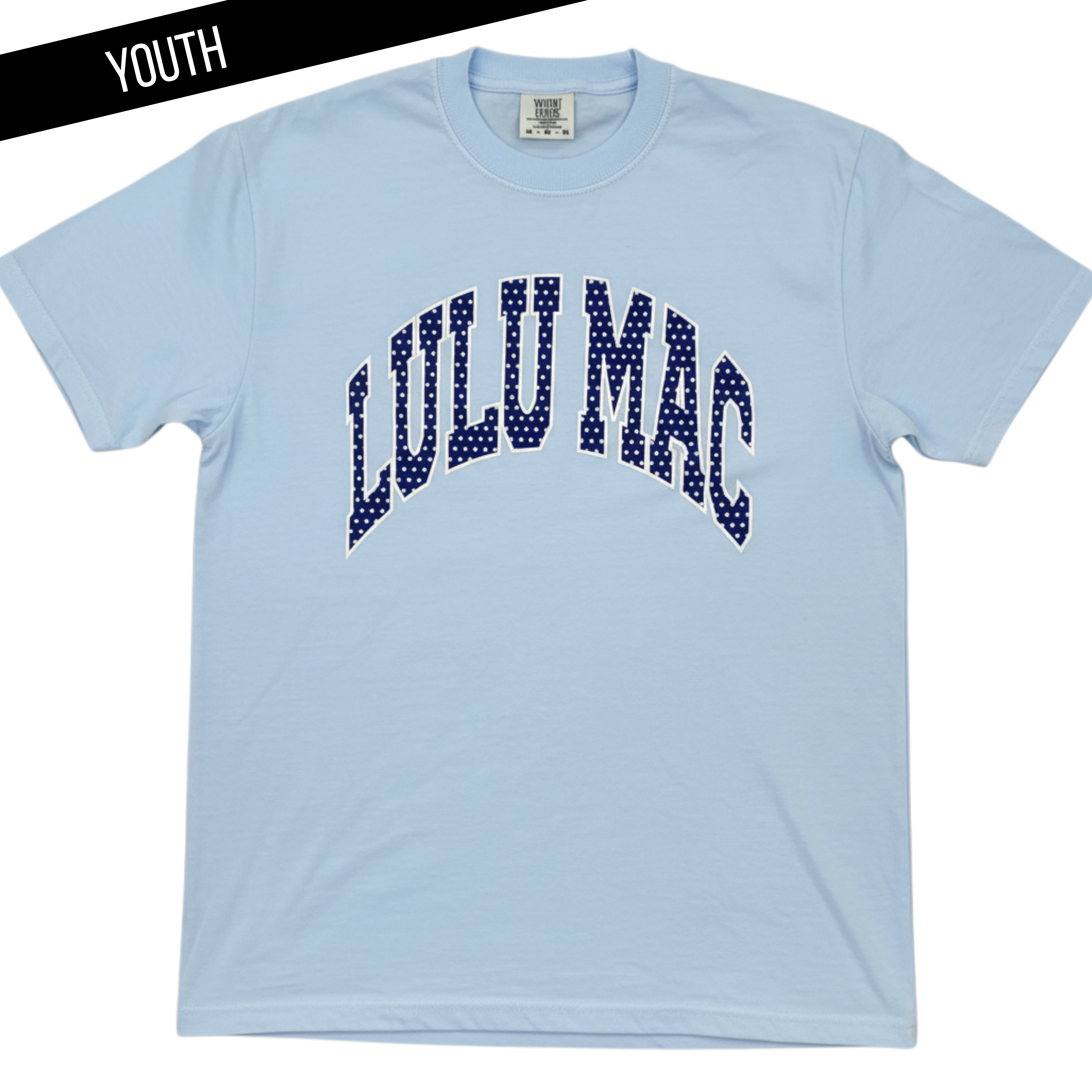 KD-PD-1001 Dot Chambray Youth Comfort Colors Tee
