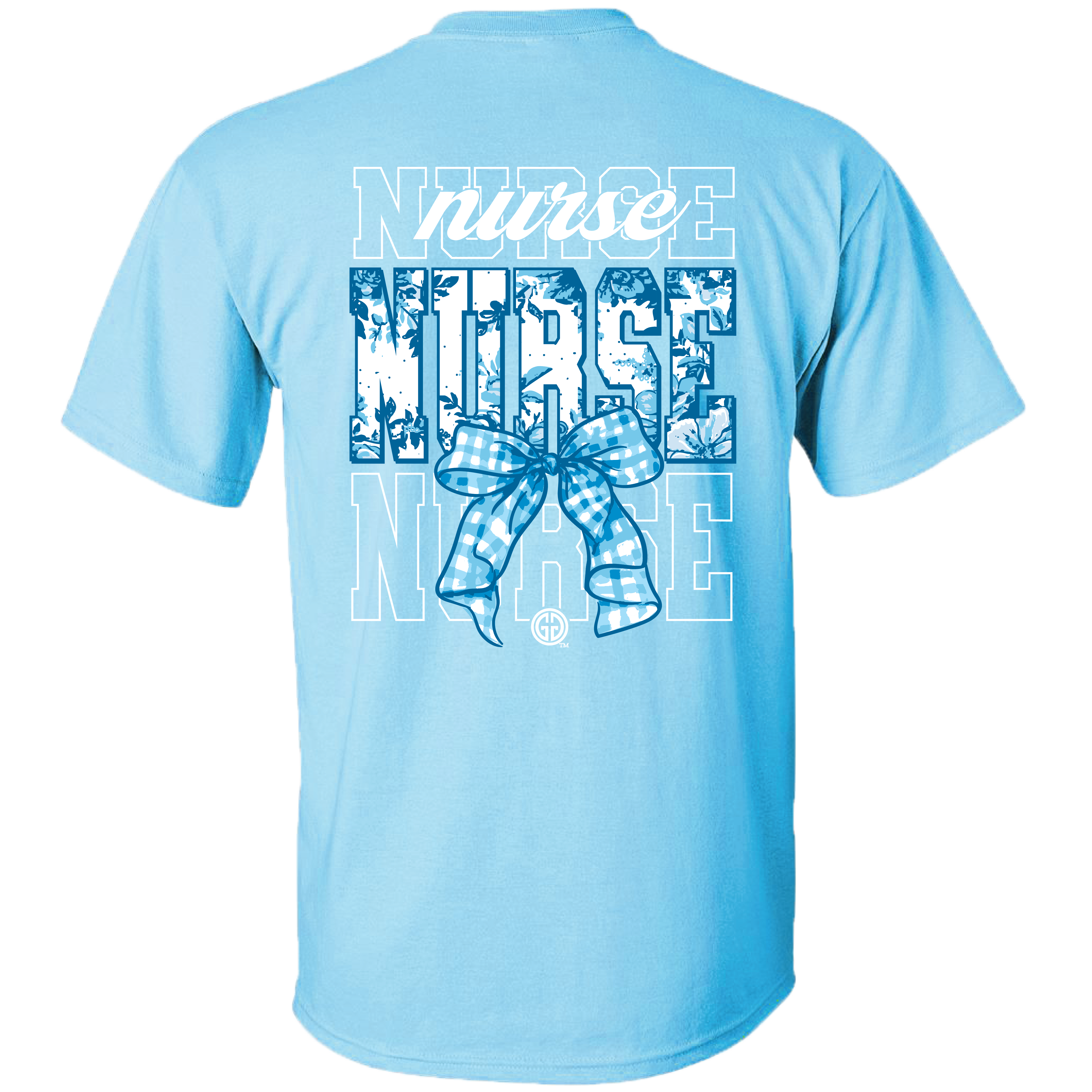 2729 Nurse Toile-Sky Blue