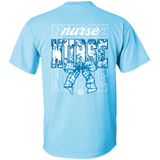 2729 Nurse Toile-Sky Blue