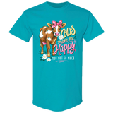 GGO-2807 Cows Happy You Not- Tropical Blue