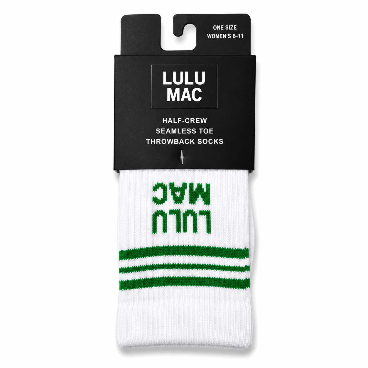 LM-SO-1001 Lulu Mac Socks Single Pair - GREEN