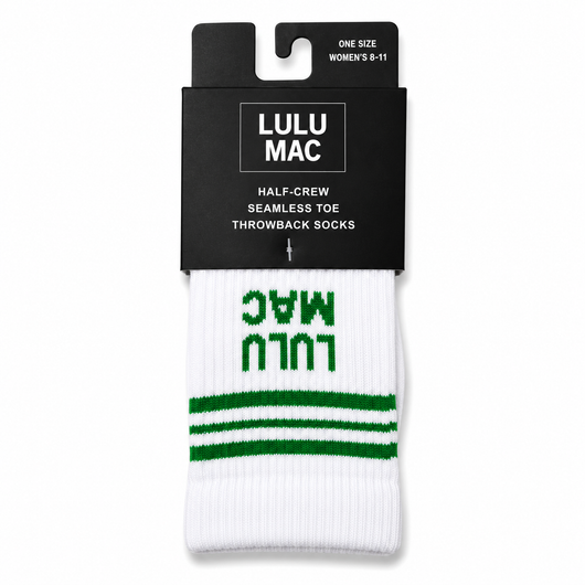 LM-SO-1001 Lulu Mac Socks Single Pair - GREEN