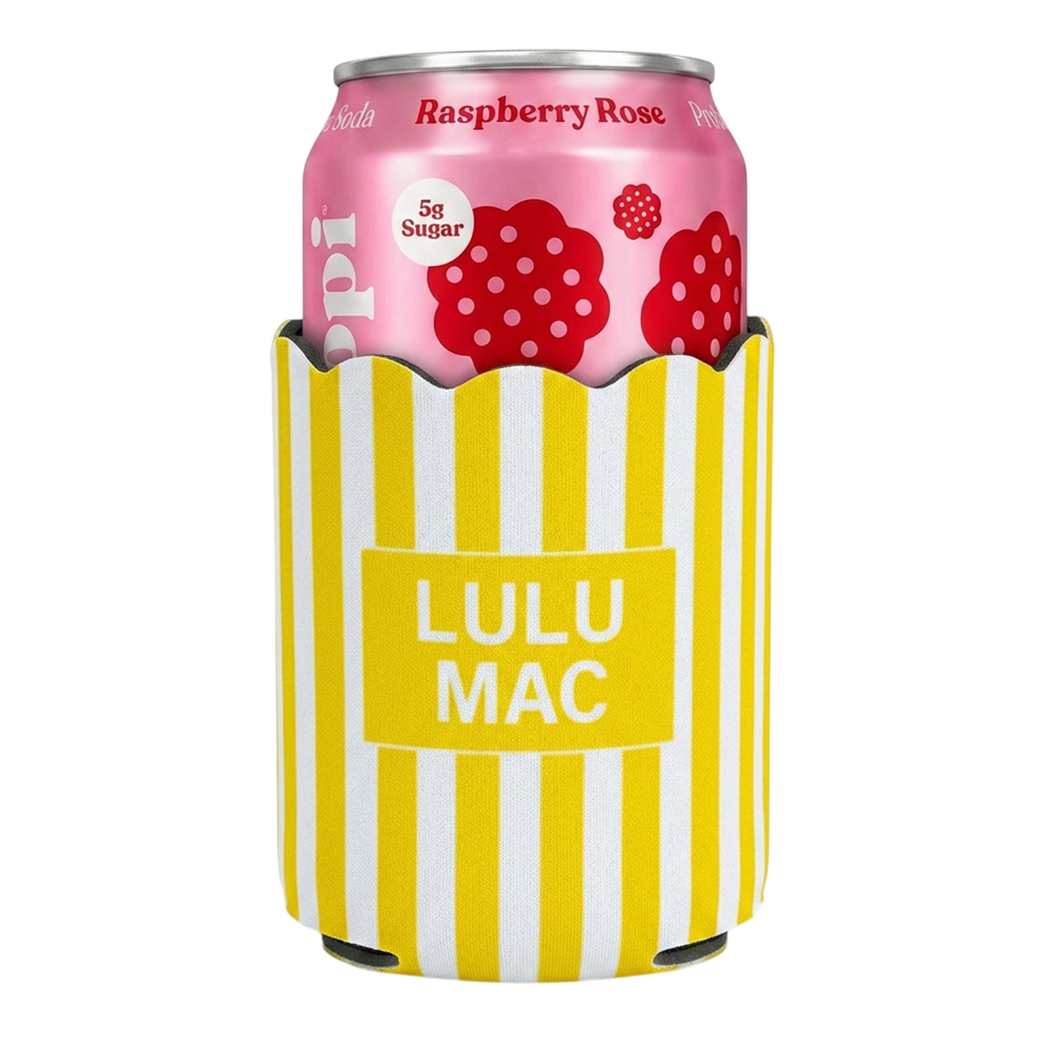 LM-KZ-1000 Yellow Stripe Koozie