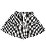 LM-1112 BLACK MODERN SKORT