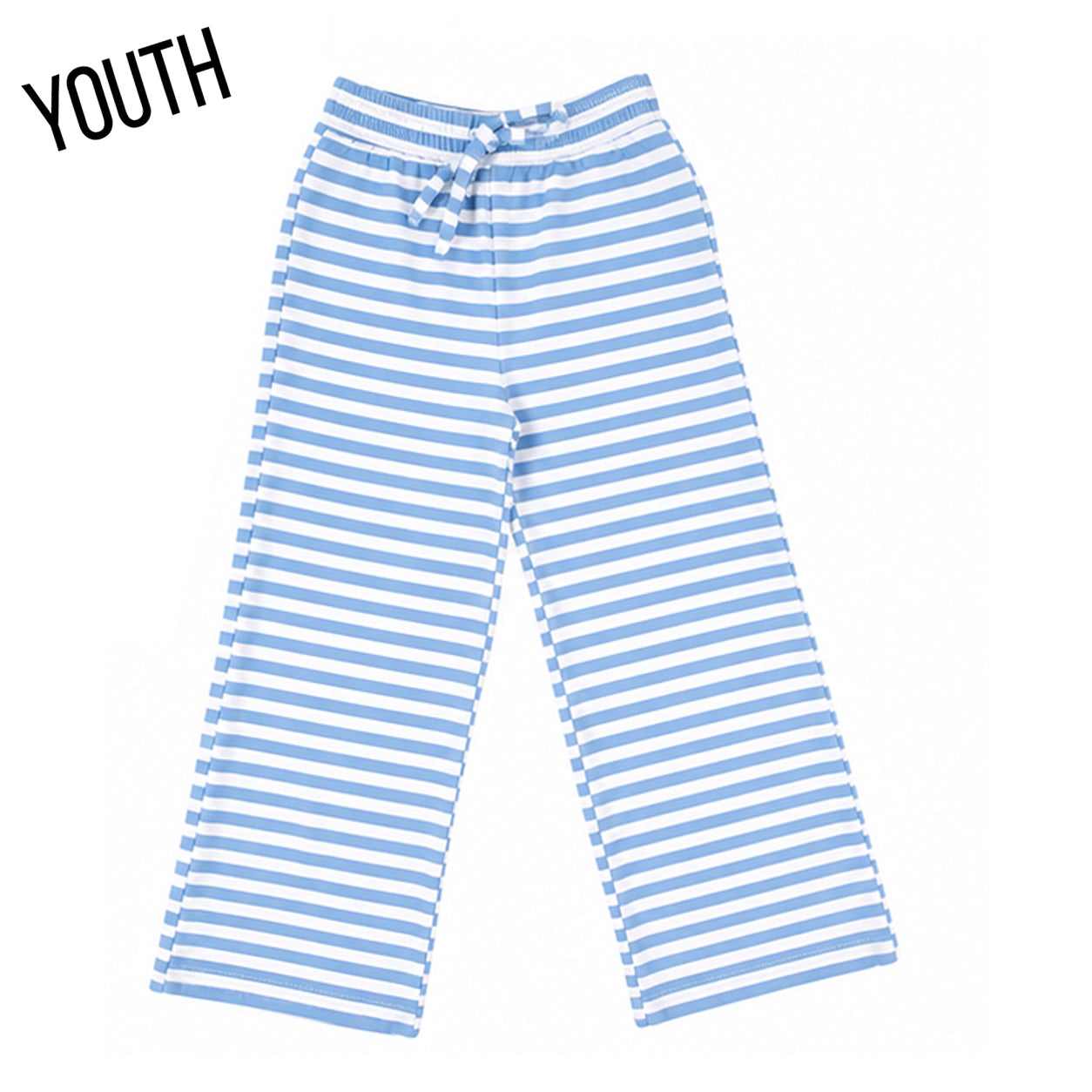 KD-MC-STRIPE MONO-TAG PATCH YOUTH PANT-LIGHT BLUE