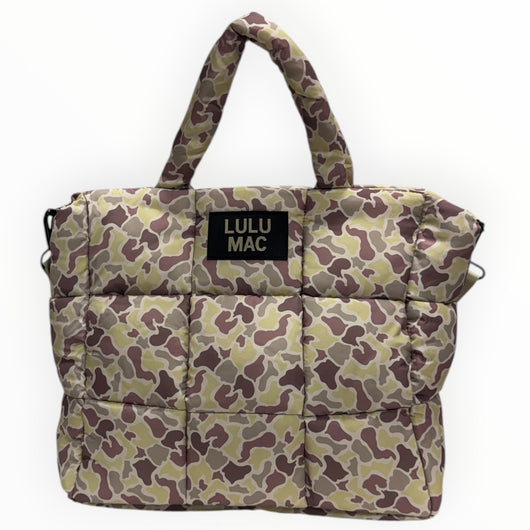 MP-8273 Large Puffer Handbag-Light Camo