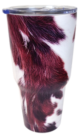 TB2468 Cow Print Stainless Steel Tumbler
