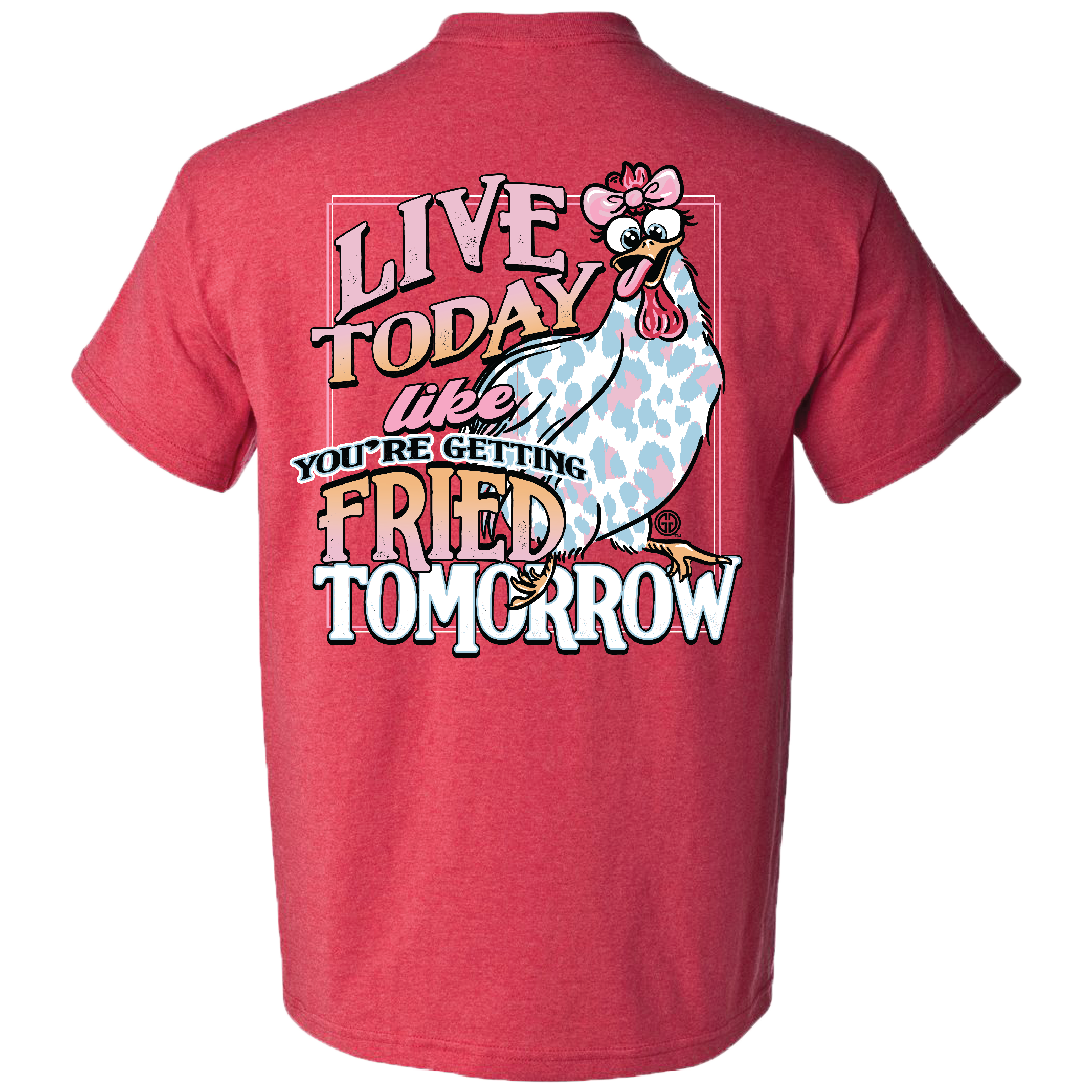 2721 Fried Chicken-Heather Red