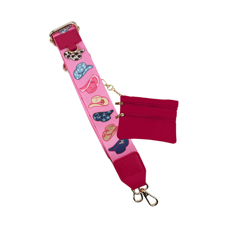 CG8844-35-P Cell Phone Crossbody Pink Hat