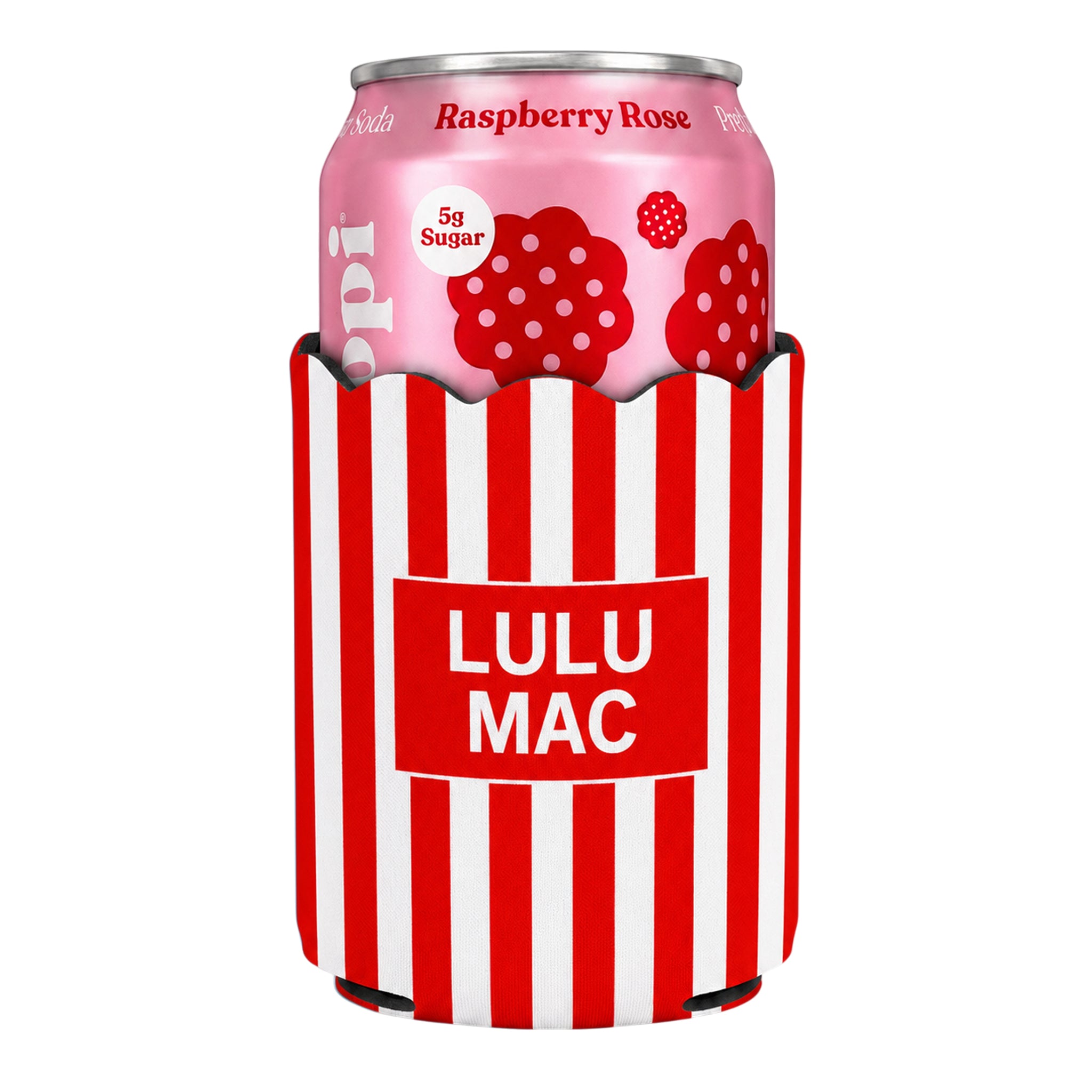 LM-KZ-1000 Red Stripe Koozie