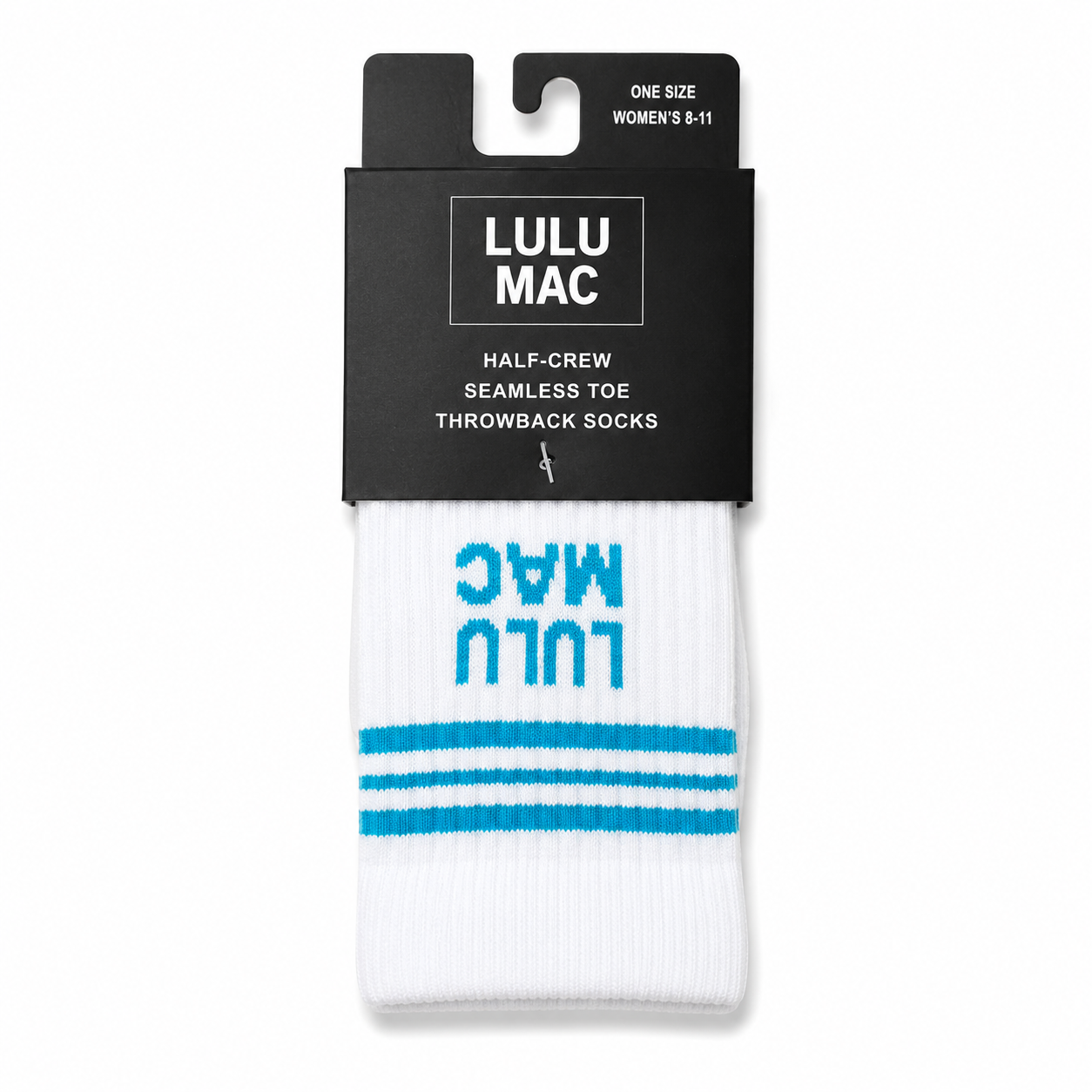 LM-SO-1001 Lulu Mac Socks Single Pair - TURQUOISE
