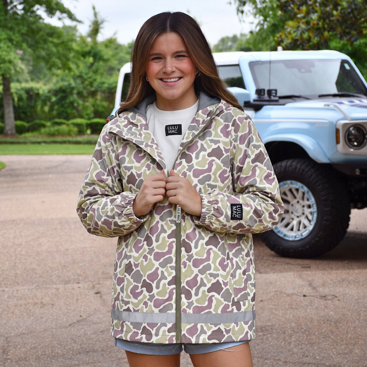 LM-RC-1002 Light Camo LuLu Mac Raincoat
