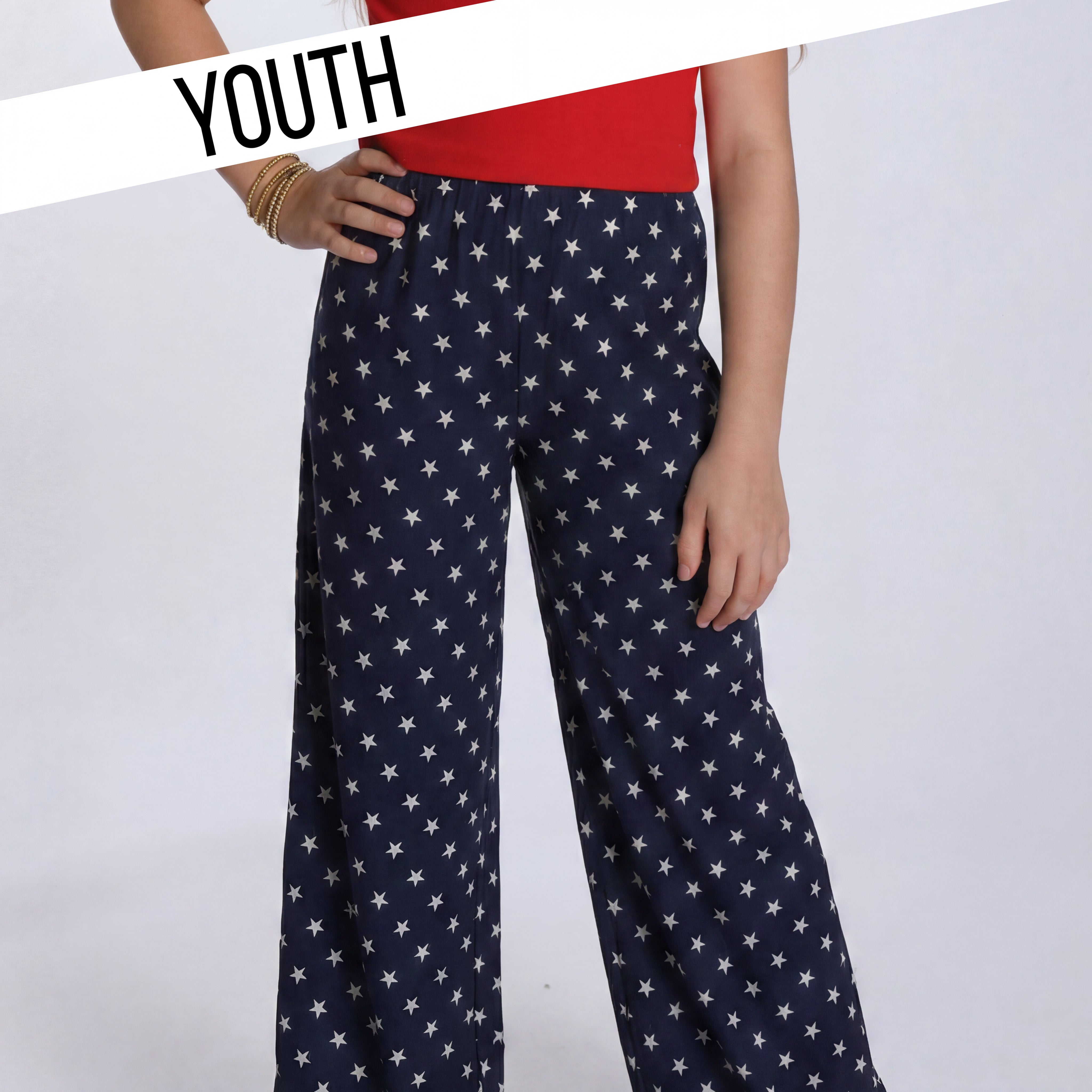 KDKPA-1006 Navy Stars Kids Pant
