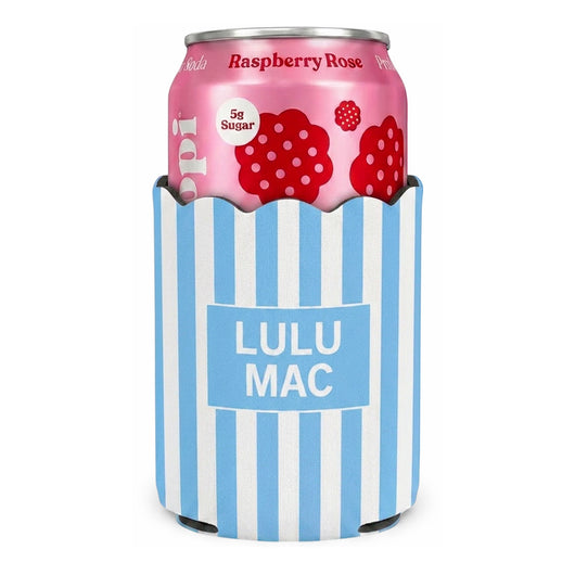 LM-KZ-1000 Light Blue Stripe Koozie