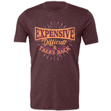 LM-289 Expensive Difficult- Heather Maroon