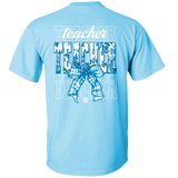 2728 Teacher Toile-Sky Blue
