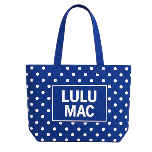 Lulu Mac Canvas Tote PD-BG-1002-ROYAL DOT